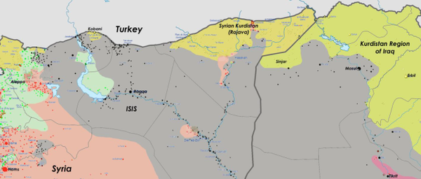 Rojava Map